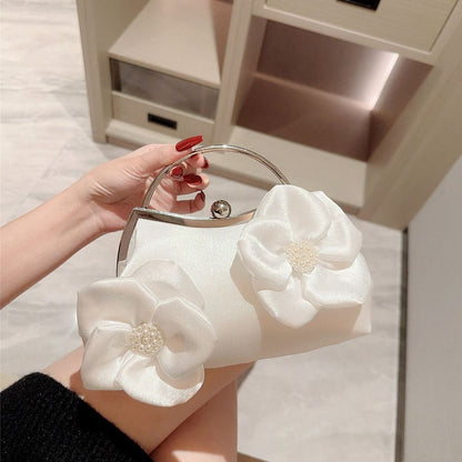 Floral Cloud-Shaped Evening Clutch