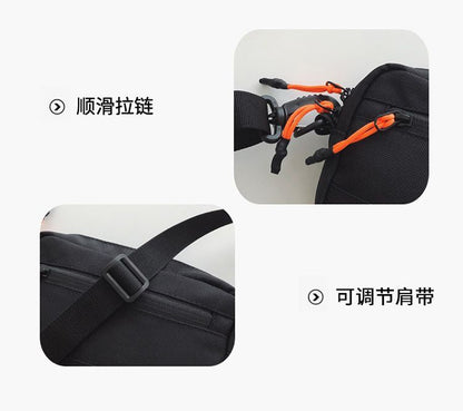Unisex Lightweight Multi-Pocket Nylon Phone Bag