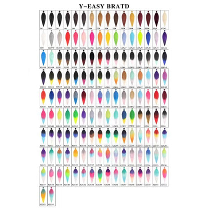 Pre-Stretched Colorful Braiding Hair - product view 33