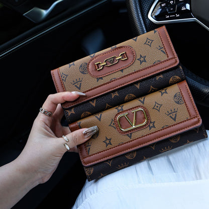 Colorblock Long Wallet - product view 3