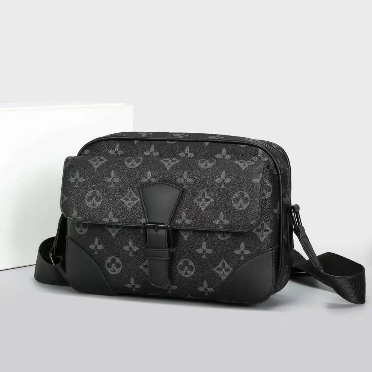 Men's Patterned Shoulder & Messenger Bag