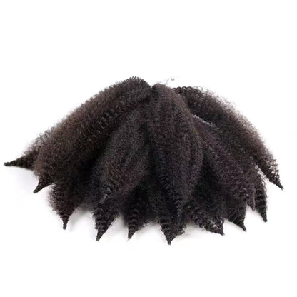 Afro Kinky Curly Marley Braids, 8 Inch - product view 4