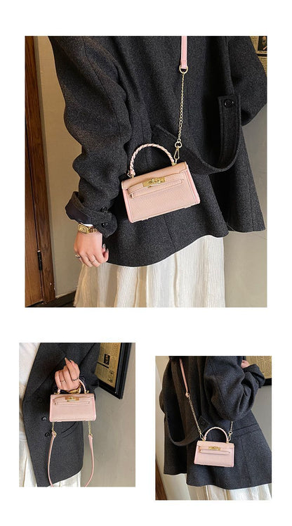 Girls' Mini Top-Handle Coin Handbag