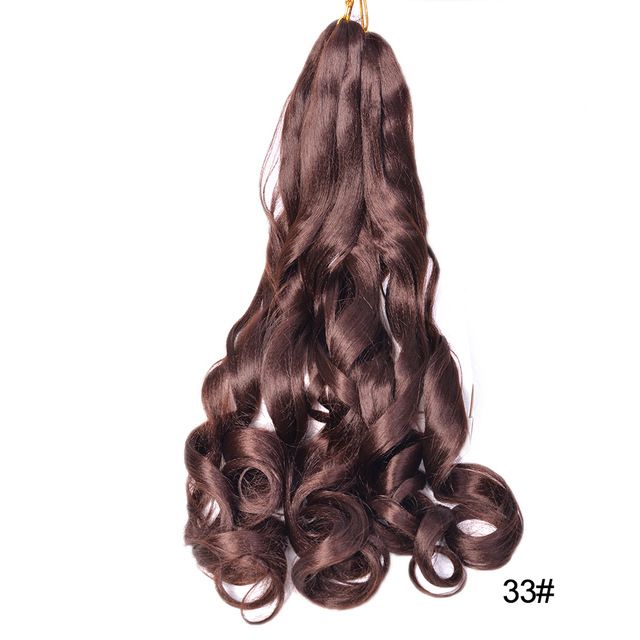 Spiral Curl Bulk Braiding Hair, 22 Inch - product view 9