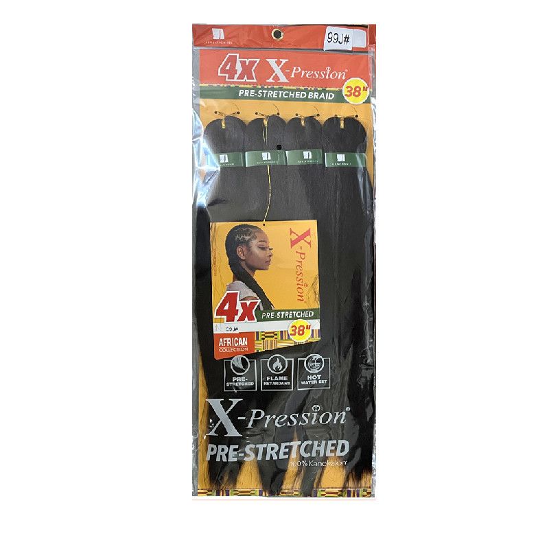 4X Pre-Stretched Braiding Hair, 38 Inch, 250g - product view 11