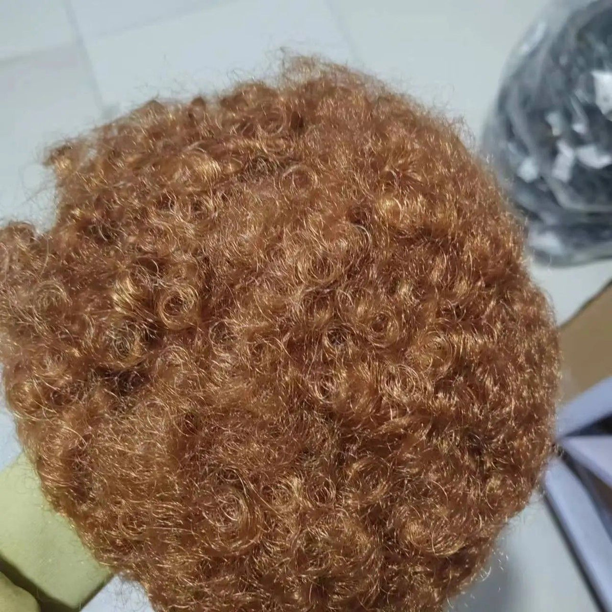 Afro Kinky Curly Drawstring Hair Bun - product view 6