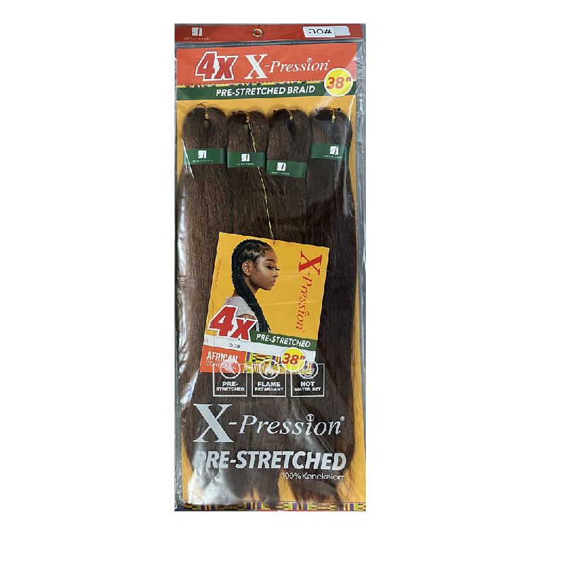 4X Pre-Stretched Braiding Hair, 38 Inch, 250g - product view 10