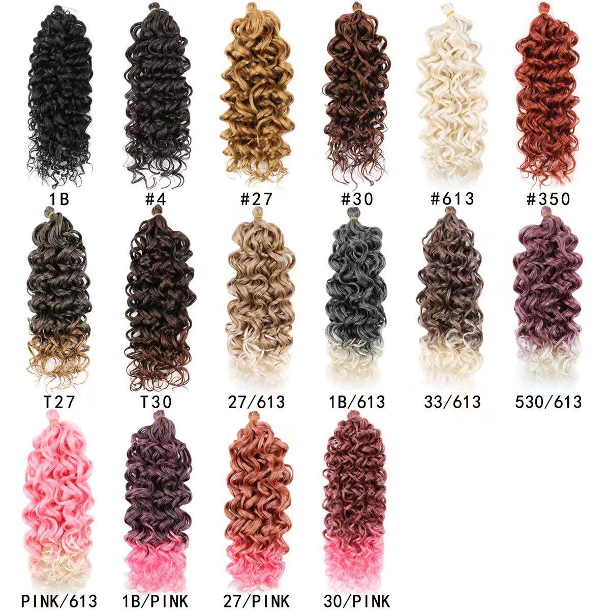 Hawaii Ocean Wave Crochet Hair - product view 4