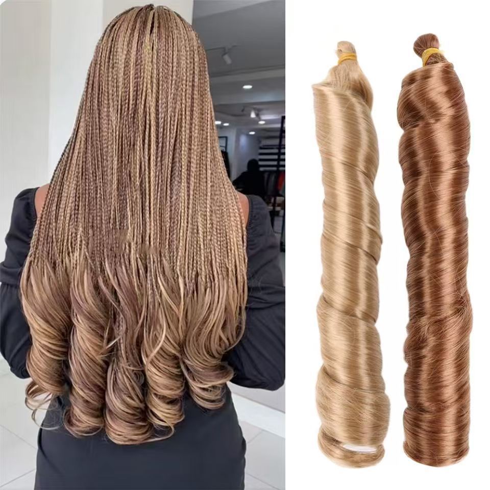 French Curl Crochet Braiding Hair - product view 1