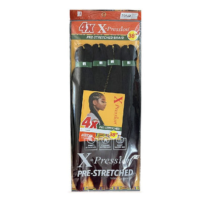 4X Pre-Stretched Braiding Hair, 38 Inch, 250g - product view 15