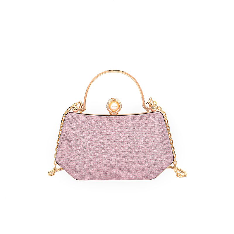 Sequin Evening Handbag With Chain Strap