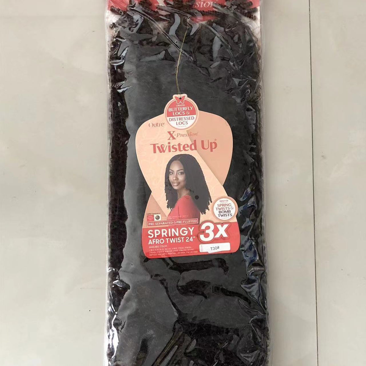 3X Kinky Curly Marley Braids - product view 6