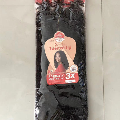3X Kinky Curly Marley Braids - product view 6
