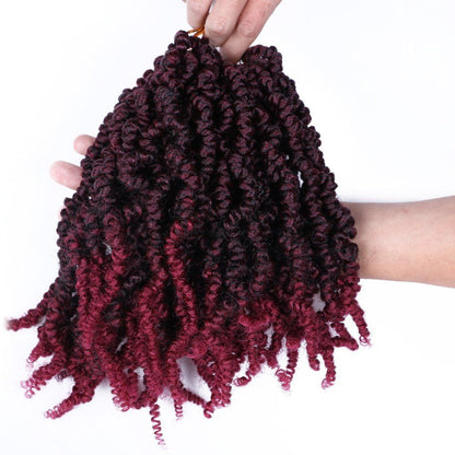 Short Spring Twist Crochet Hair, 10 Inch - product view 3
