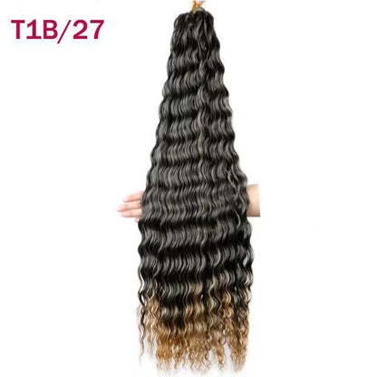 Deep Wave Crochet Braids, 30 Inch - product view 10