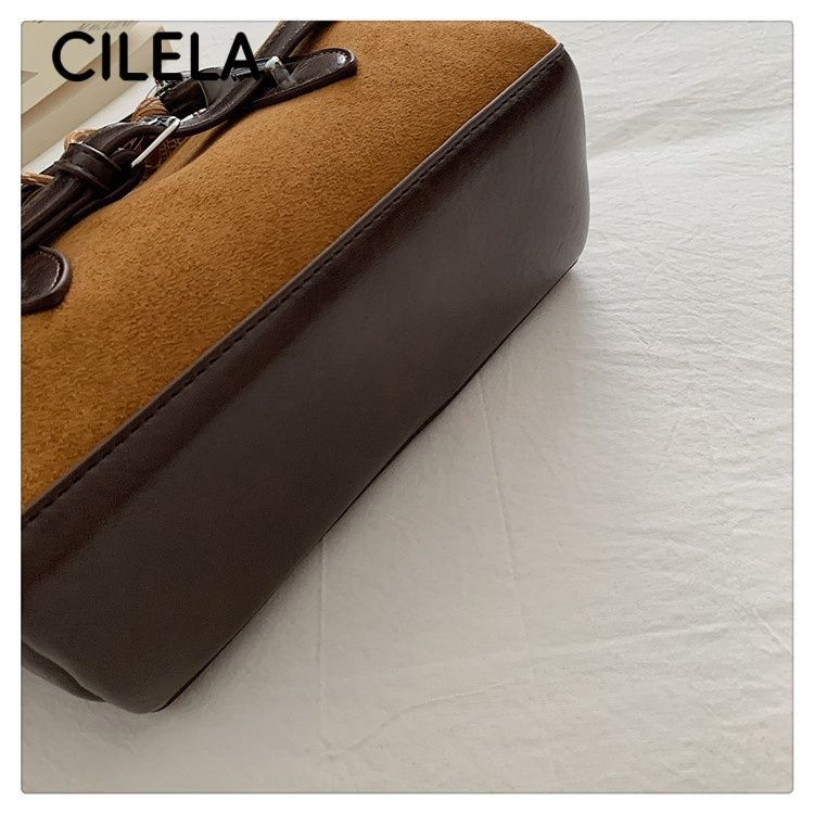 Retro Top-Handle Pillow Crossbody Bag