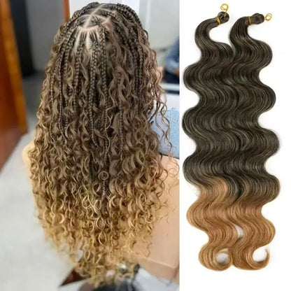 Body Wave Crochet Hair, 24 Inch - product view 6