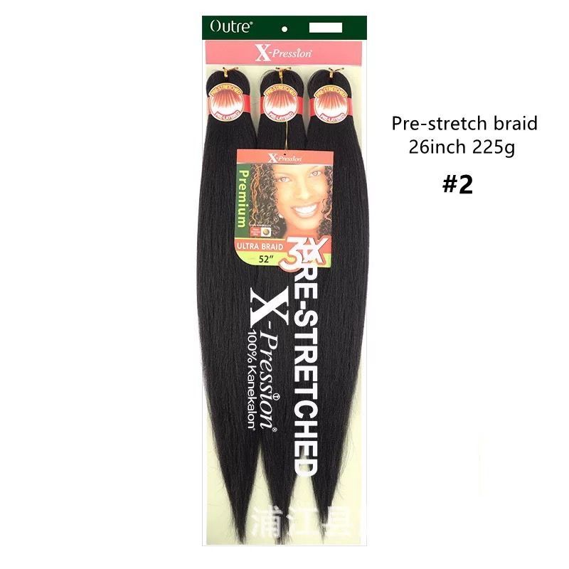 3X Pre-Stretched Braiding Hair, 225g - product view 6