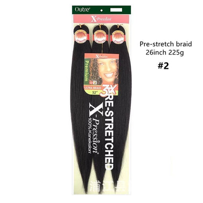 3X Pre-Stretched Braiding Hair, 225g - product view 6