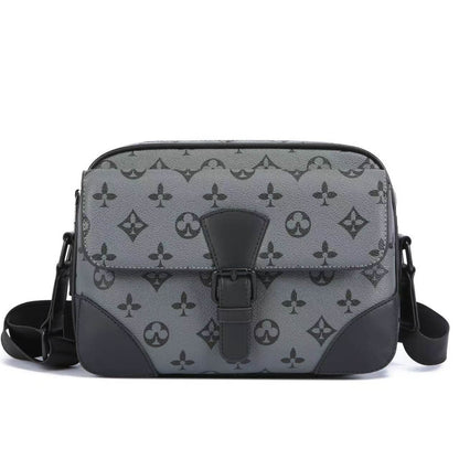 Men's Patterned Shoulder & Messenger Bag