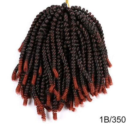 Spring Twist Kinky Curly Hair, 8 Inch - product view 2
