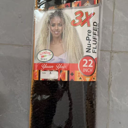 3X Twist Kinky Marley Hair, 24 Inch - product view 4