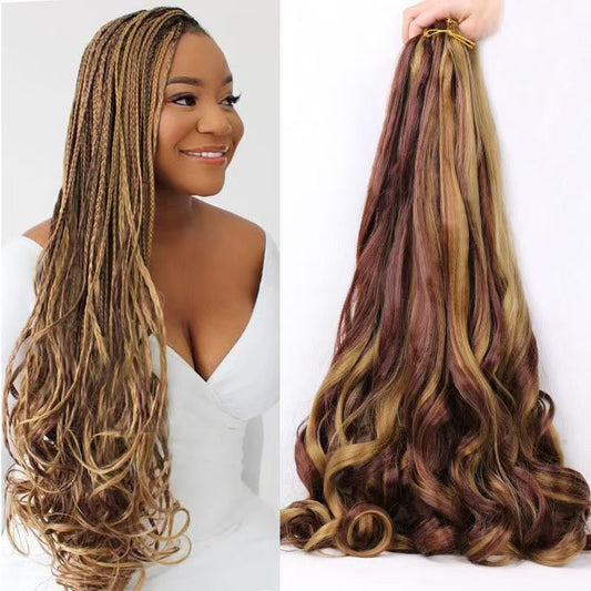 Spiral Curl Crochet Hair, 24 Inch - product view 1