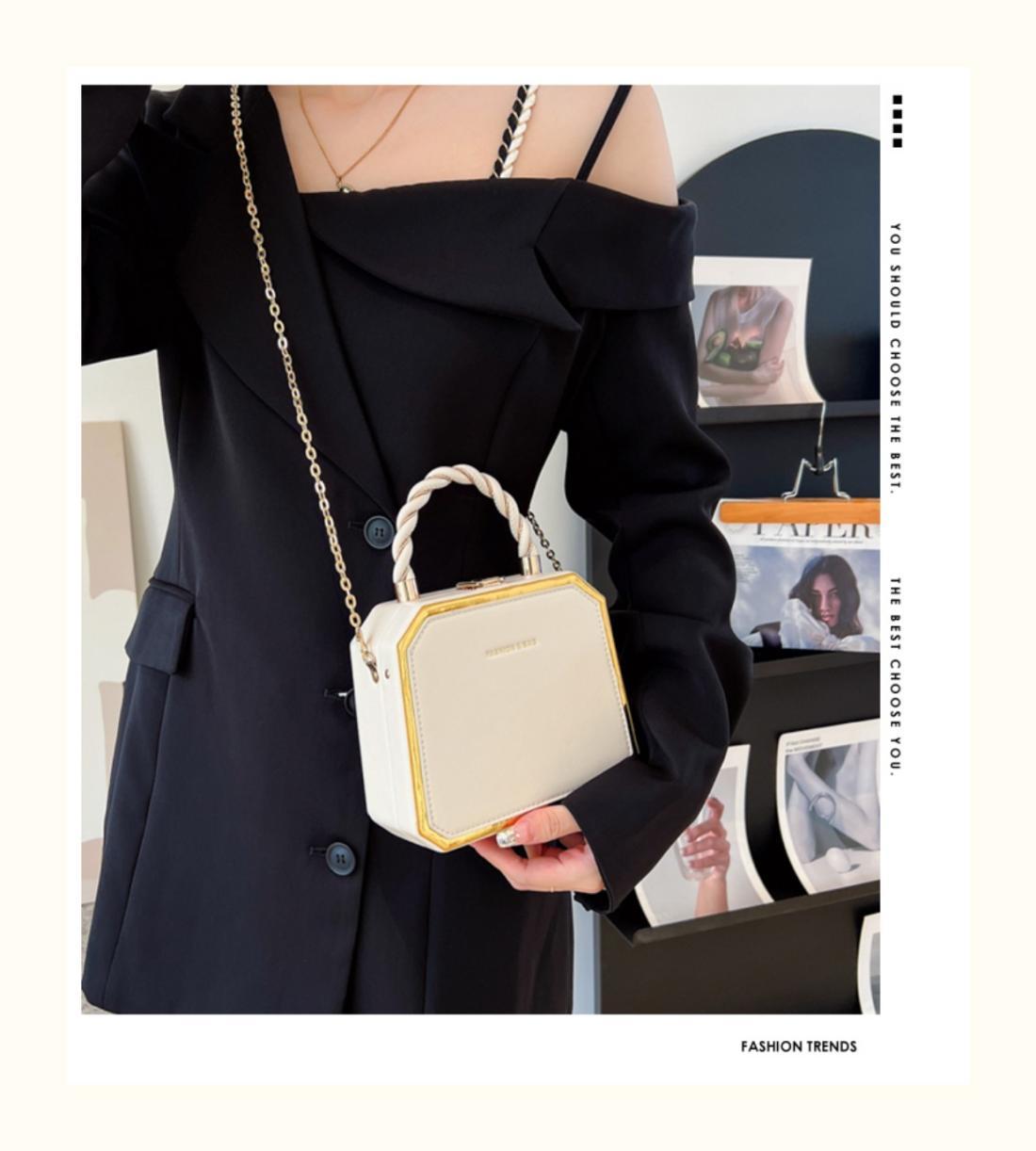 Square Chain Handbag & Underarm Bag