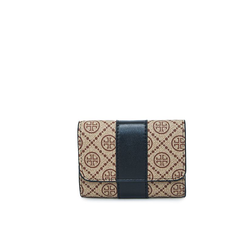 Geometric Wallet and Pouch Set - product view 2