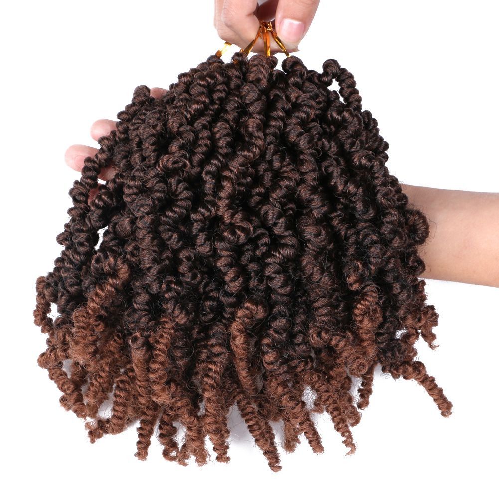 Short Spring Twist Crochet Hair, 10 Inch - product view 5