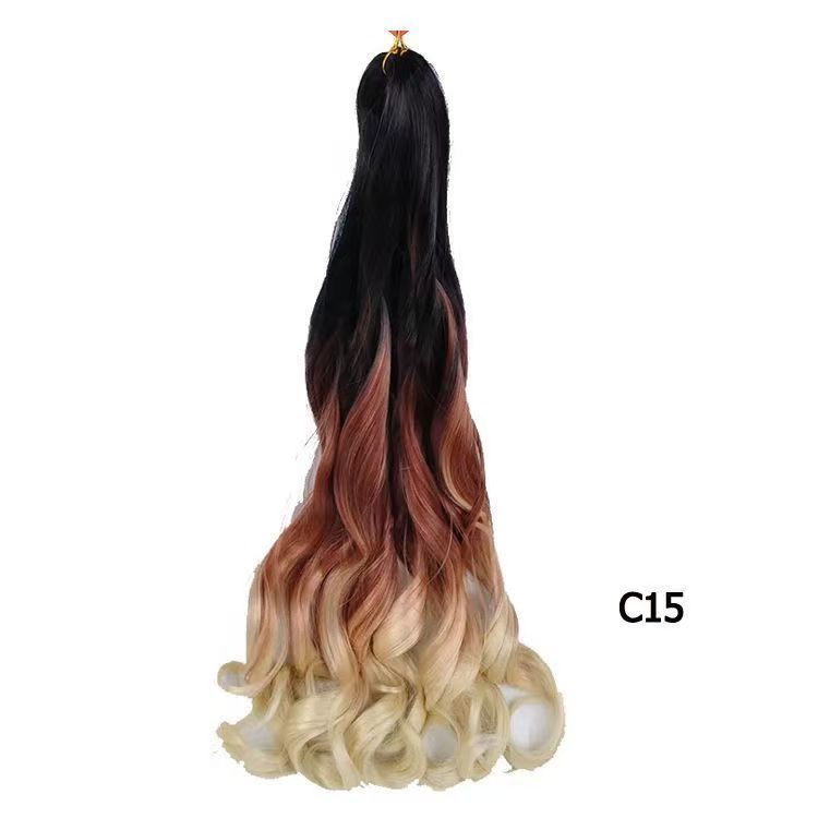 Spiral Curl Crochet Braids, 24 Inch - product view 24
