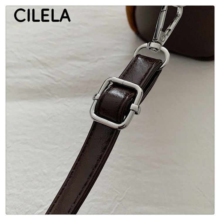 Retro Top-Handle Pillow Crossbody Bag