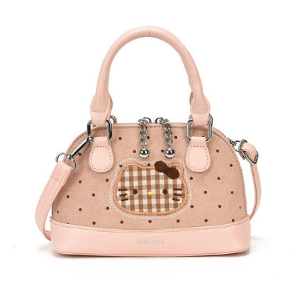 Polka-Dot Cat Mini Shoulder & Crossbody Bag