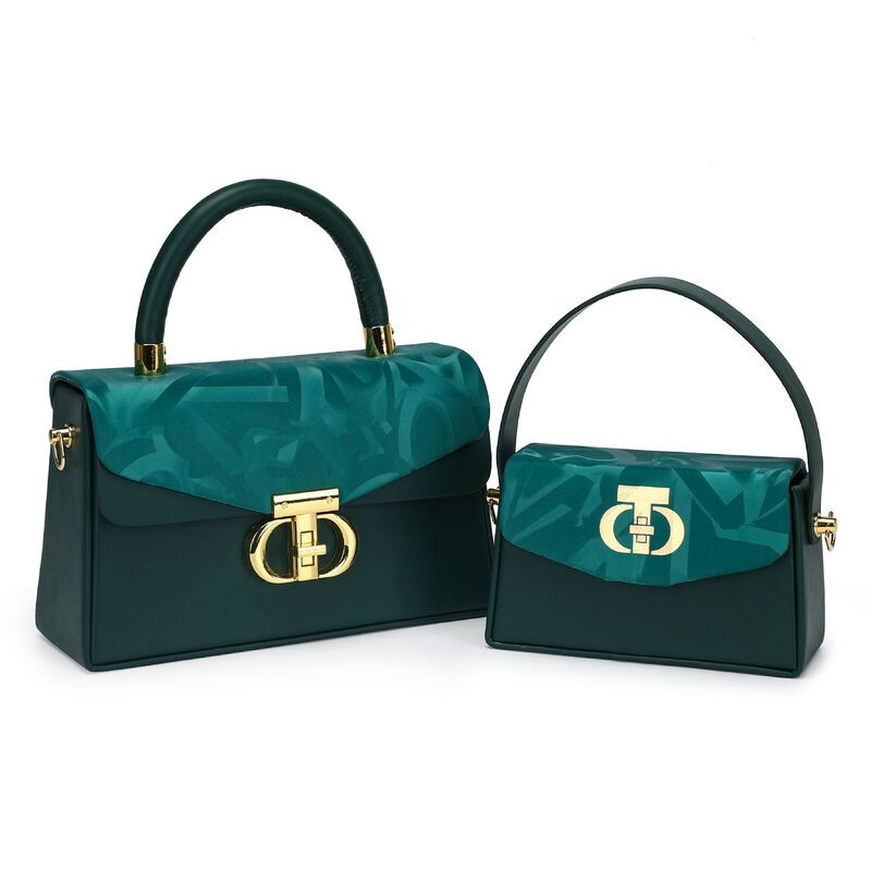 Retro Earth-Tone Square Crossbody Handbag
