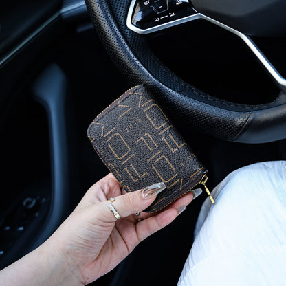 Printed Zip Card Wallet - product view 3