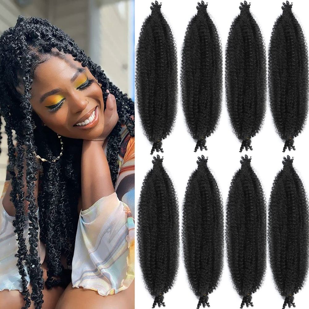 Spring Afro Twist Marley Hair, 24 Inch - product view 1