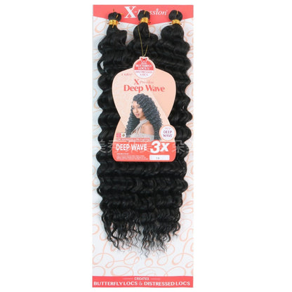 3X Deep Wave Crochet Hair, 24 Inch - product view 2