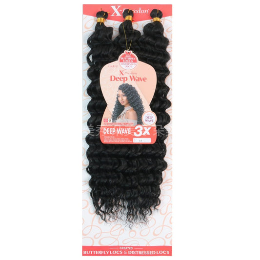 3X Deep Wave Crochet Hair, 24 Inch - product view 2