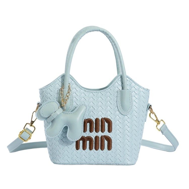 Mini Top-Handle Commuter Bucket Bag