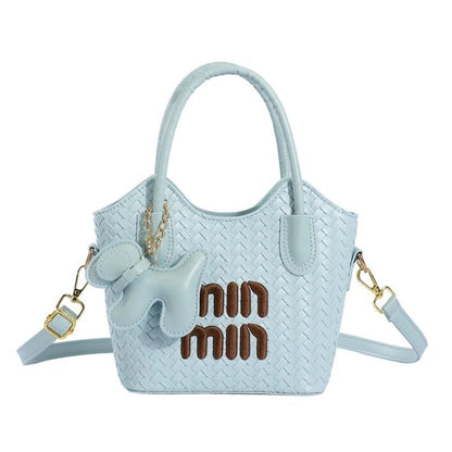 Mini Top-Handle Commuter Bucket Bag