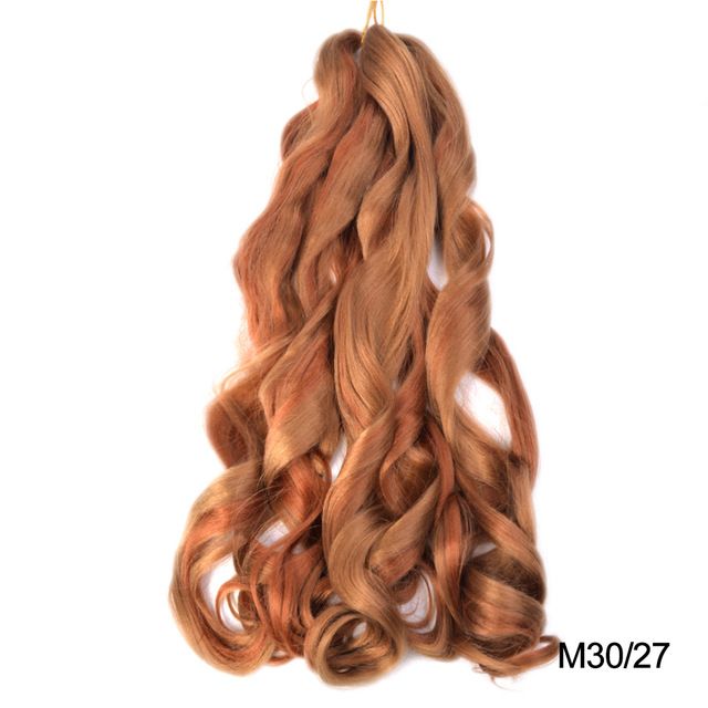 Spiral Curl Bulk Braiding Hair, 22 Inch - product view 13