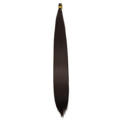 Bone Straight Bulk Braiding Hair, 28 Inch - product view 3