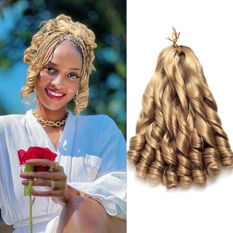 French Curl Braiding Hair, 12 Inch - product view 3