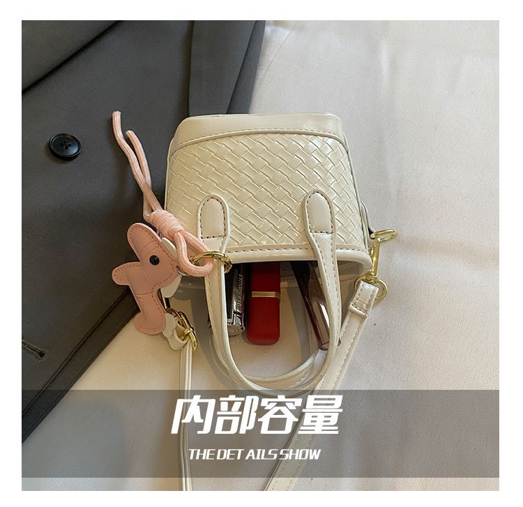Girls' Yellow Mini Bucket Crossbody Bag