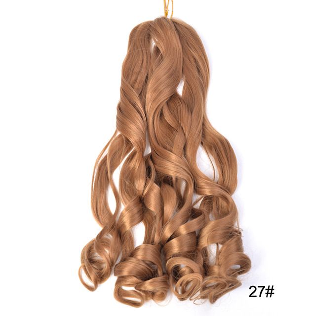 Spiral Curl Bulk Braiding Hair, 22 Inch - product view 18