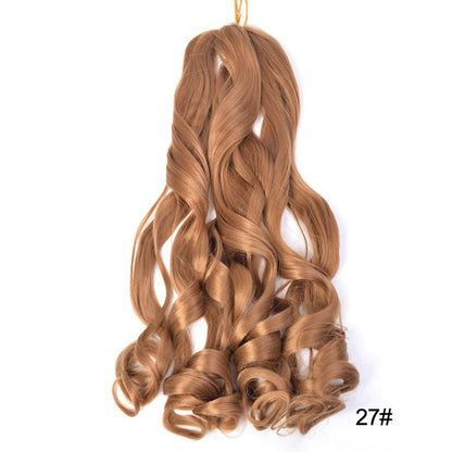 Spiral Curl Bulk Braiding Hair, 22 Inch - product view 18