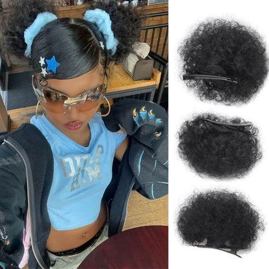 Kids' Afro Hair Puff Pair - product view 1