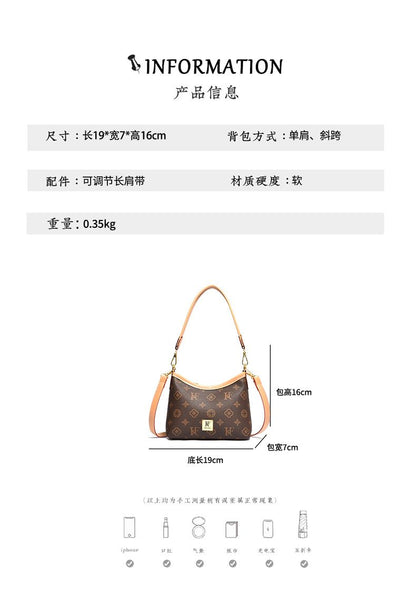 Large-Capacity Everyday Commuter Shoulder Tote