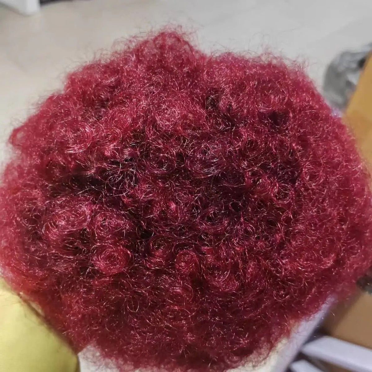 Afro Kinky Curly Drawstring Hair Bun - product view 7