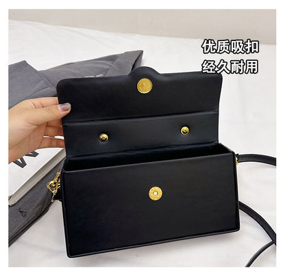 Colorful Structured Mini Square Crossbody Bag
